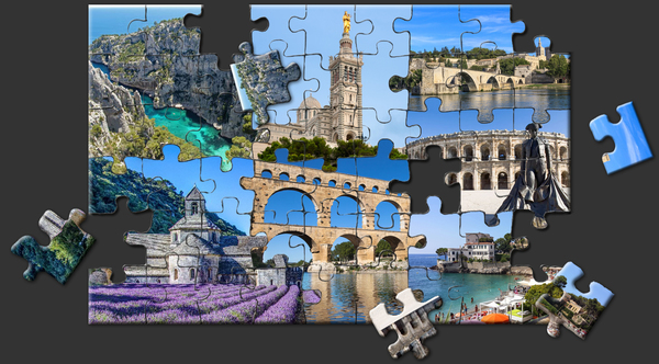 Customized tailored tours puzzle by provence tours marseille cruise msc costa excursion port